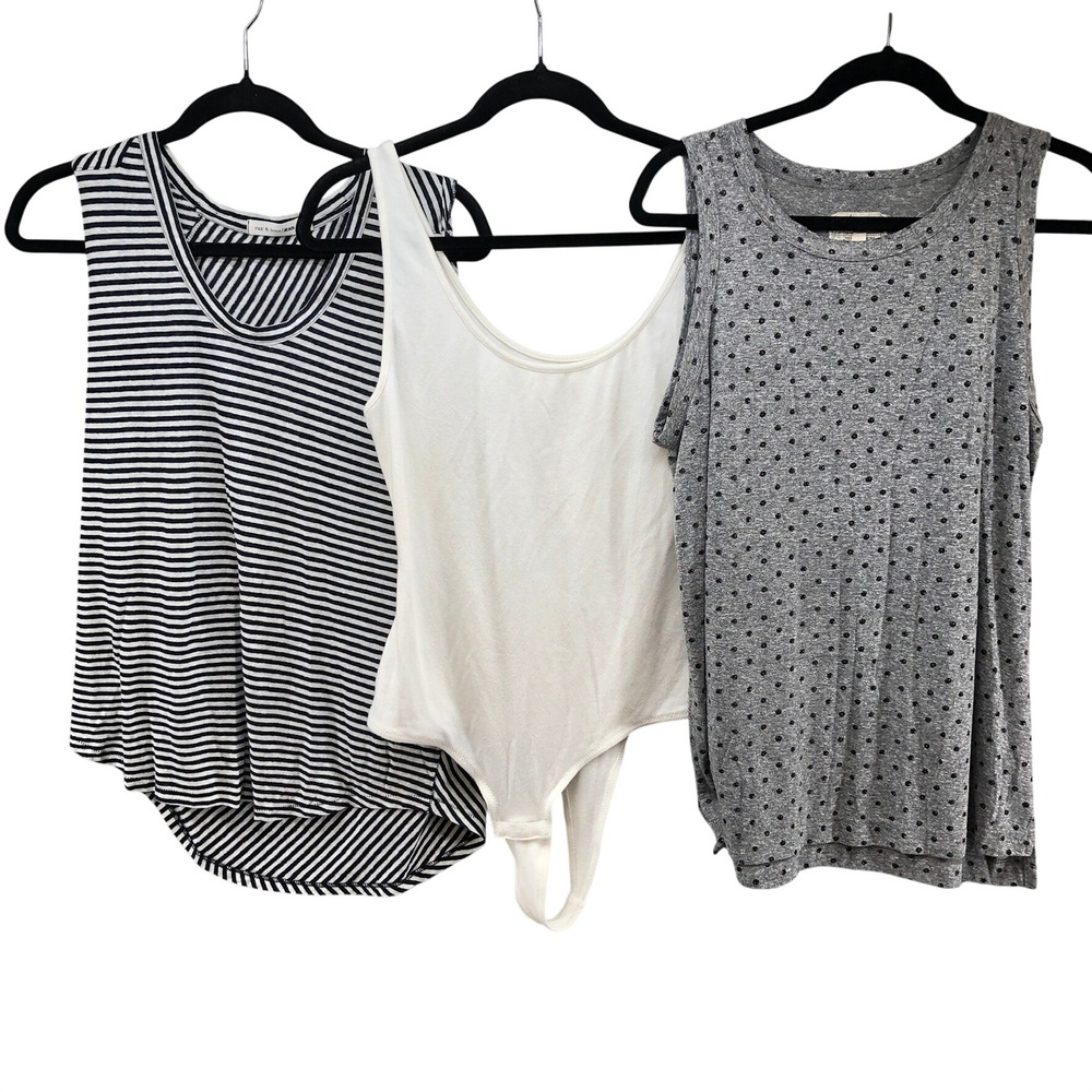 Rag & Bone Madewell Current/Elliott Tank Top Bundle Lot Womens Large Capsule